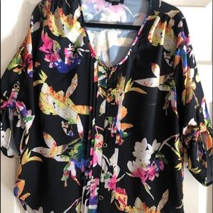 Floral blouse
